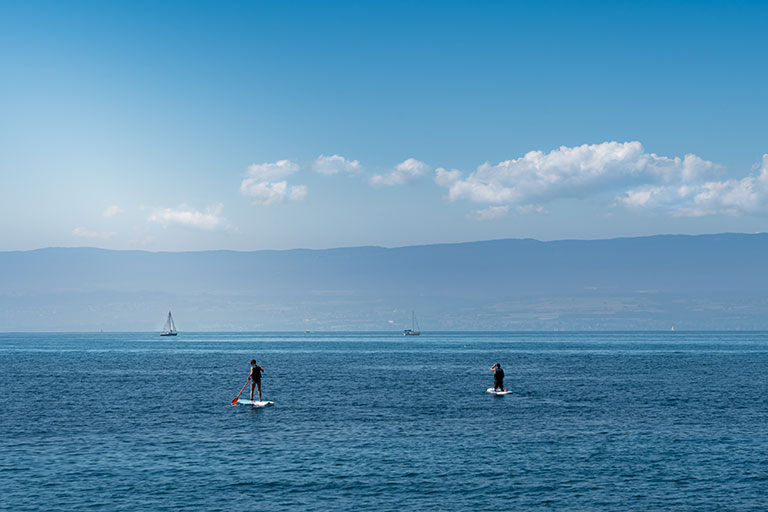 Le Lac Léman Le lac Léman et ses activités
